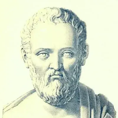 Portrait Isocrate, Orateur et philosophe grec
