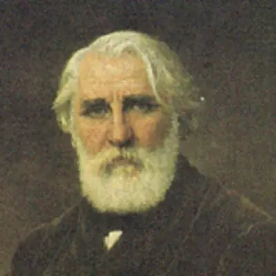 Portrait Ivan Tourgueniev, Romancier et dramaturge russe