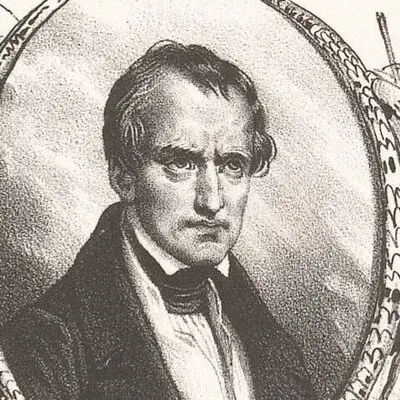 Portrait James Fenimore Cooper, Romancier américain