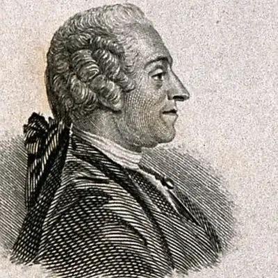 Portrait Jean François Marmontel, Écrivain et encyclopédiste français