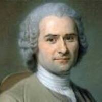 Portrait Jean Jacques Rousseau, Écrivain