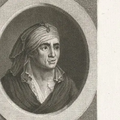 Portrait Jean Paul Marat, Médecin, journaliste et homme politique français