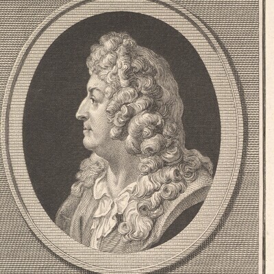 Portrait Jean Racine, Poète et dramaturge français