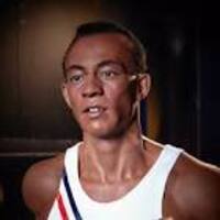 Portrait Jesse Owens, Athlète américain