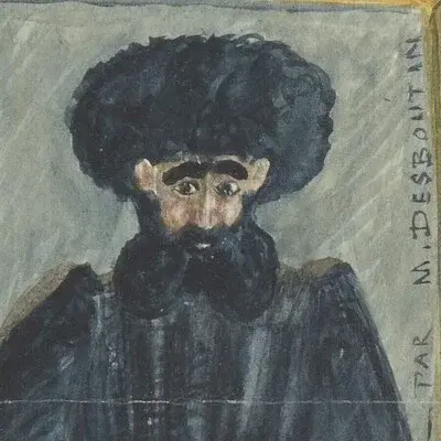 Portrait Joséphin Péladan, Écrivain et critique d’art français