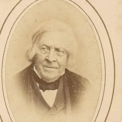 Portrait Jules Michelet, Historien et écrivain français
