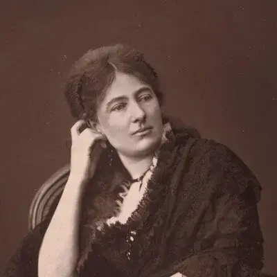 Portrait Juliette Adam, Écrivaine française