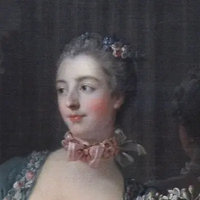 Portrait Madame De Pompadour, Figure de la cour de louis xv et protectrice des arts