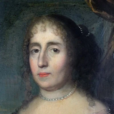 Portrait Madeleine De Scudéry, Femme de lettres française