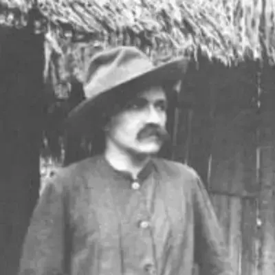 Portrait Marcel Monnier, Explorateur, grand reporter et photographe français