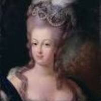 Portrait Marie Antoinette D'autriche, Reine de france
