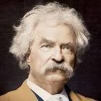 Portrait Mark Twain, Écrivain américain