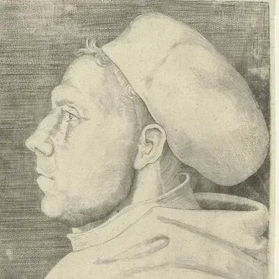 Portrait Martin Luther, Théologien et réformateur allemand