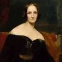 Portrait Mary Shelley, Femme de lettres britannique