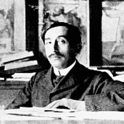 Portrait Maurice Barrès, Écrivain et homme politique français