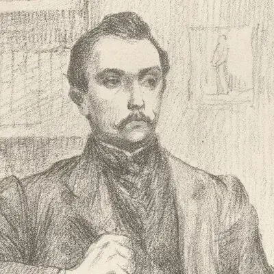Portrait Maurice Maeterlinck, Écrivain et essayiste belge de langue française