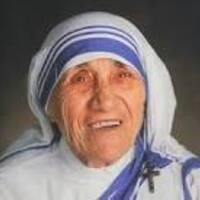 Portrait Mère Teresa, Sainte