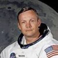 Portrait Neil Armstrong, Astronaute américain