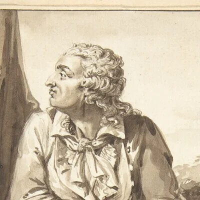 Portrait Nicolas De Condorcet, Philosophe et mathématicien français