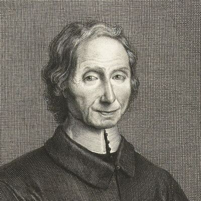Portrait Nicolas Malebranche, Philosophe et prêtre français