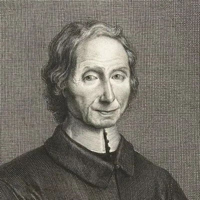 Portrait Nicolas Malebranche, Philosophe et prêtre français