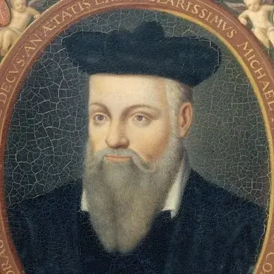 Portrait Nostradamus, Apothicaire, astrologue et auteur français