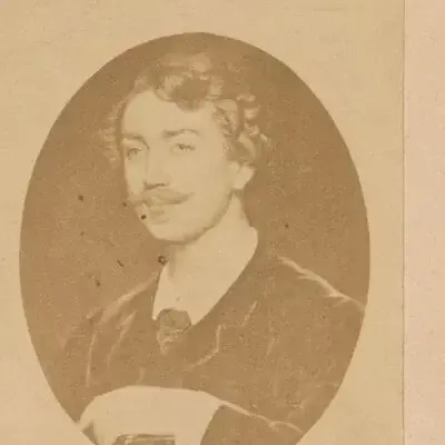 Portrait Octave Pirmez, Écrivain belge