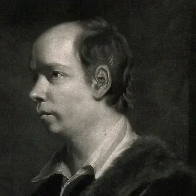 Portrait Oliver Goldsmith, Écrivain irlandais de langue anglaise