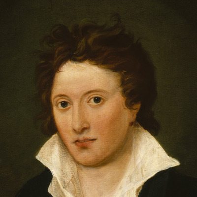 Portrait Percy Bysshe Shelley, Poète romantique anglais