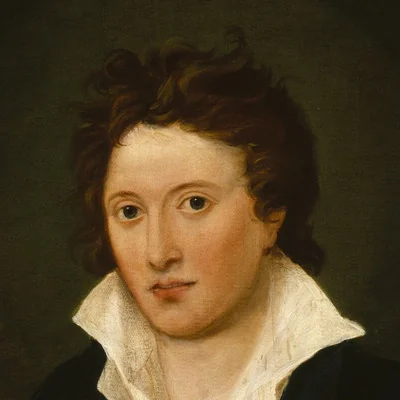 Portrait Percy Bysshe Shelley, Poète romantique anglais