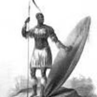 Portrait Shaka Zulu, Roi guerrier zoulou