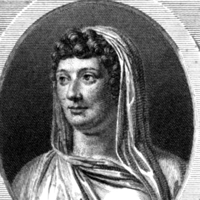 Portrait Sophie Cottin, Romancière française