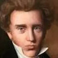 Portrait Søren Kierkegaard, Théologien danois