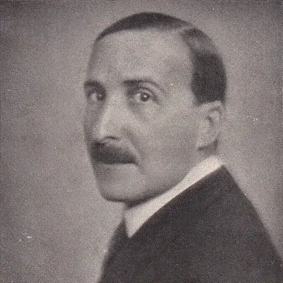 Portrait Stefan Zweig, Écrivain et biographe autrichien