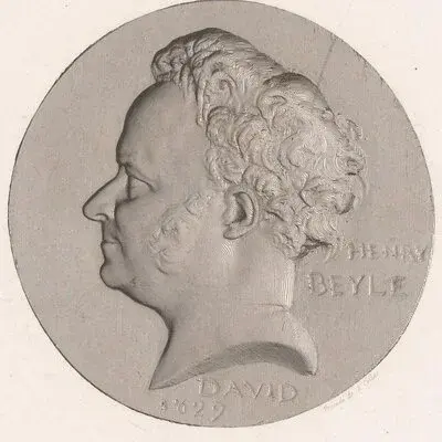 Portrait Stendhal, Écrivain français