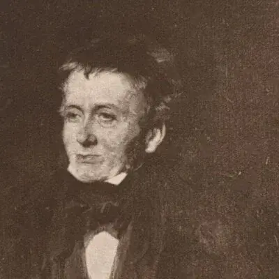 Portrait Thomas De Quincey, Écrivain et essayiste britannique