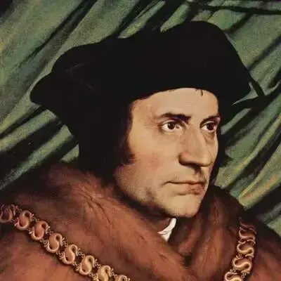 Portrait Thomas More, Humaniste et philosophe anglais