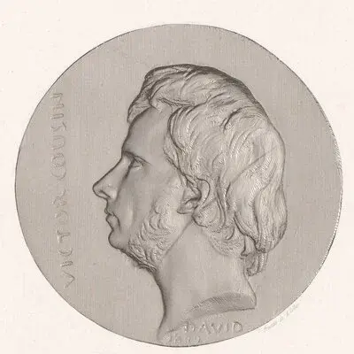 Portrait Victor Cousin, Philosophe et historien français