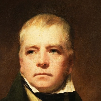 Portrait Walter Scott, Romancier et poète écossais