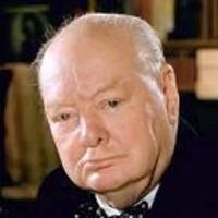 Portrait Winston Churchill, Ancien premier ministre du royaume-uni