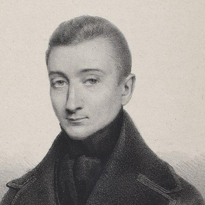 Portrait Xavier Forneret, Poète et écrivain français