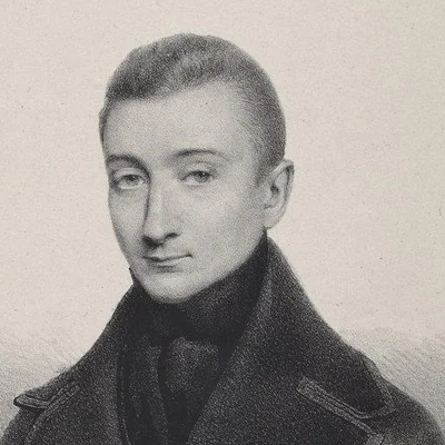 Portrait Xavier Forneret, Poète et écrivain français
