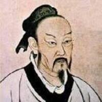 Portrait Zhuang Zi, Penseur chinois